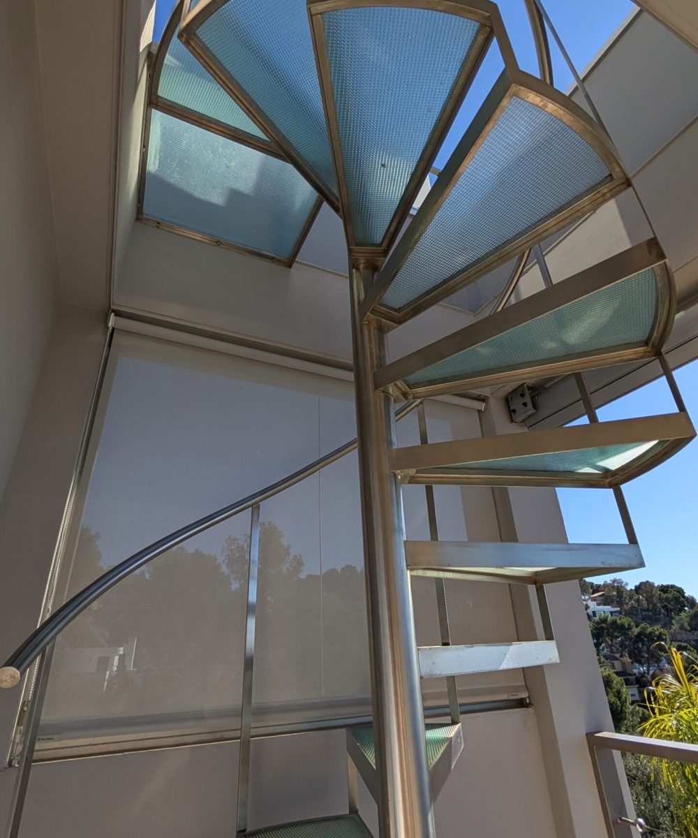 escaleras a azotea
